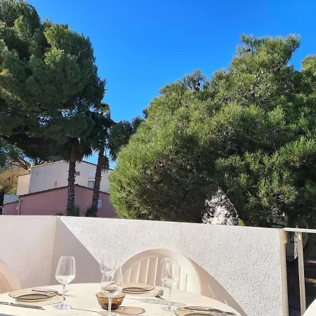 Apartmán Cosy Avec Piscine, Tennis Et Parking Prive - Cap D'agde - Fr-1-249-384 *