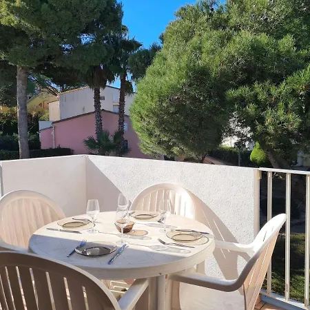 Apartmán Cosy Avec Piscine, Tennis Et Parking Prive - Cap D'agde - Fr-1-249-384