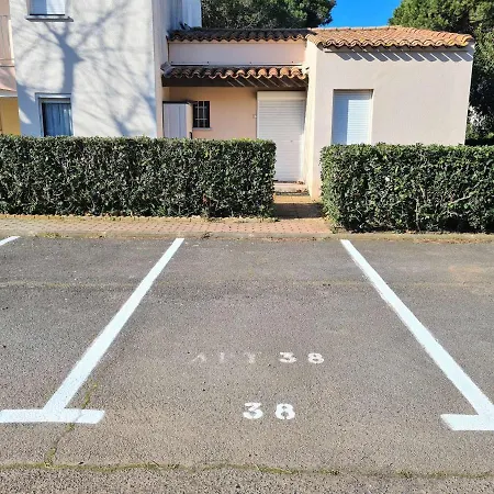 Cosy Avec Piscine, Tennis Et Parking Prive - Cap D'agde - Fr-1-249-384 Apartmán Agde